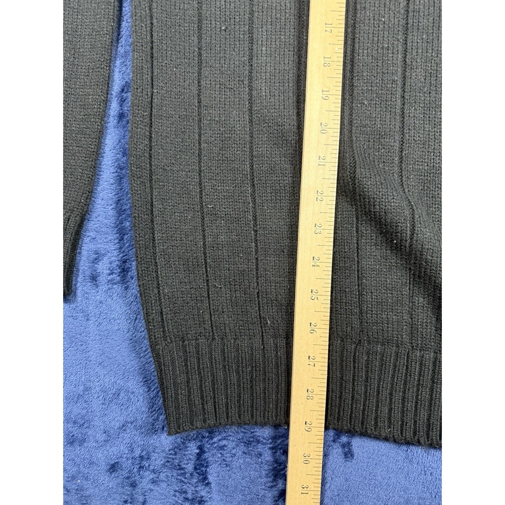 Southpole L Black White Gray 1/4 zip sweater - Picture 3 of 7